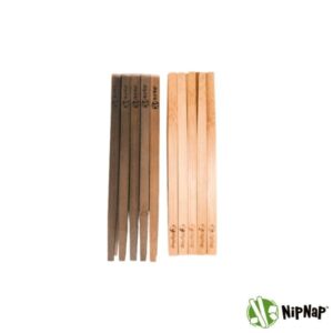 NipNap Mixed (5 stk. Bamboo + 5 stk. Dark) – Bestik til chips og snacks